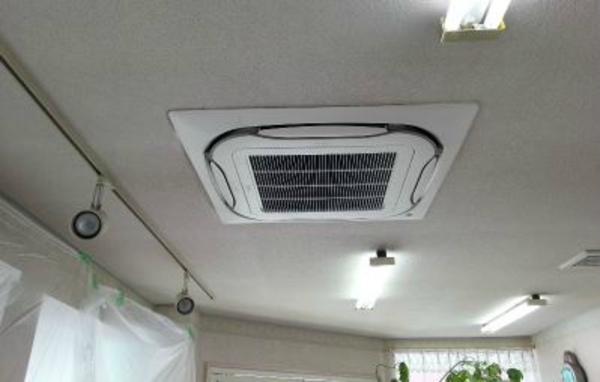 奈良で業務用エアコン取り付け完了！京都・滋賀・大阪・奈良 エアコン入替はお任せ下さい！