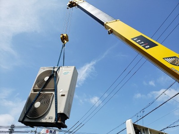 滋賀で業務エアコン室外機入替工事！格安！激安！業務用エアコンお任せ下さい！