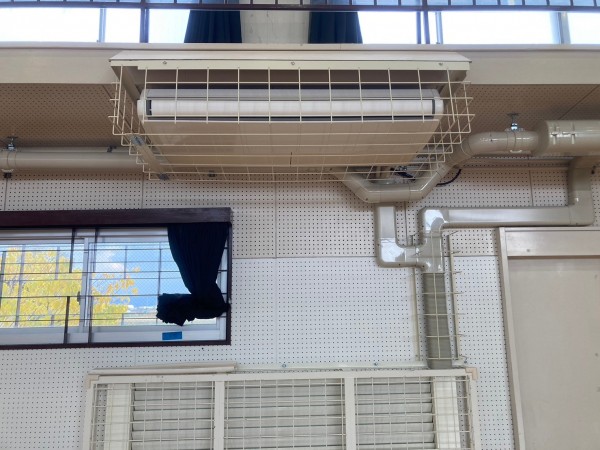 災害時の避難場所にはエアコンが必需品！