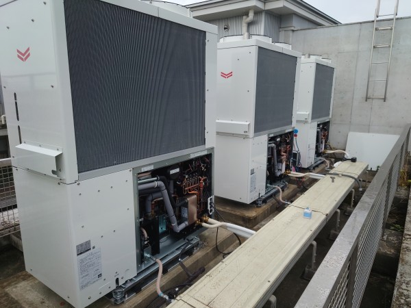 大阪でガスヒートポンプエアコン（GHP）更新工事😁