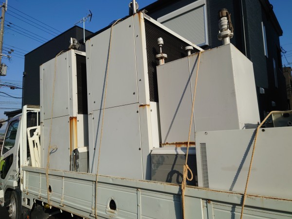 京都で業務用エアコンの更新工事！！