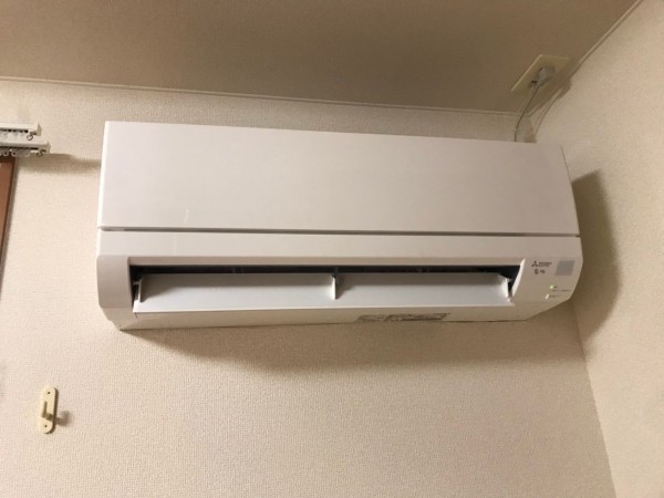 京都でルームエアコン更新工事
