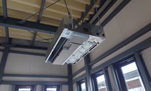 滋賀県新築のテナントで一方向セットエアコン取付工事👷